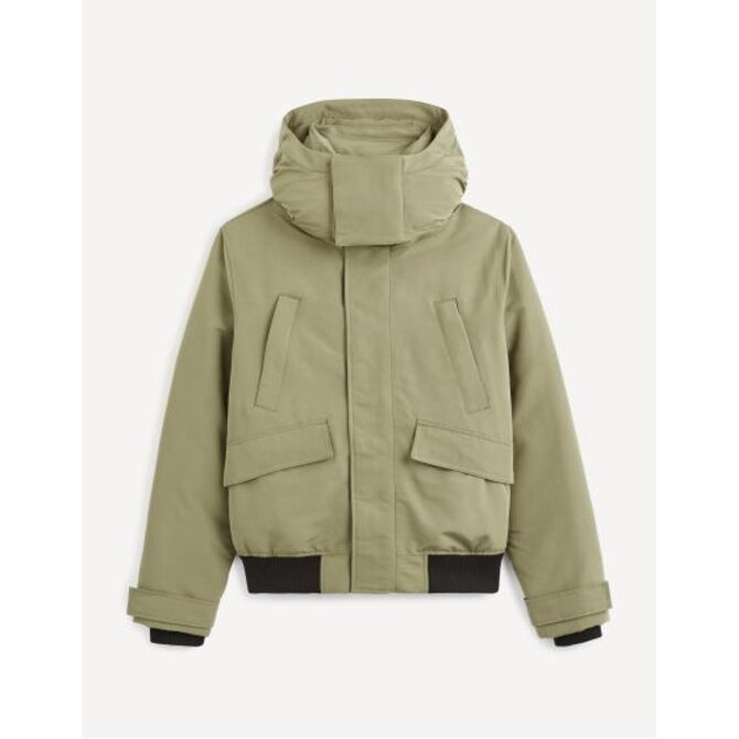 Bunda s kapucí Cuchunky Khaki, S