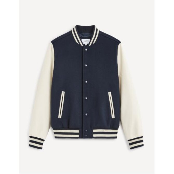 Bunda bomber Cuvarsity Modrá, M