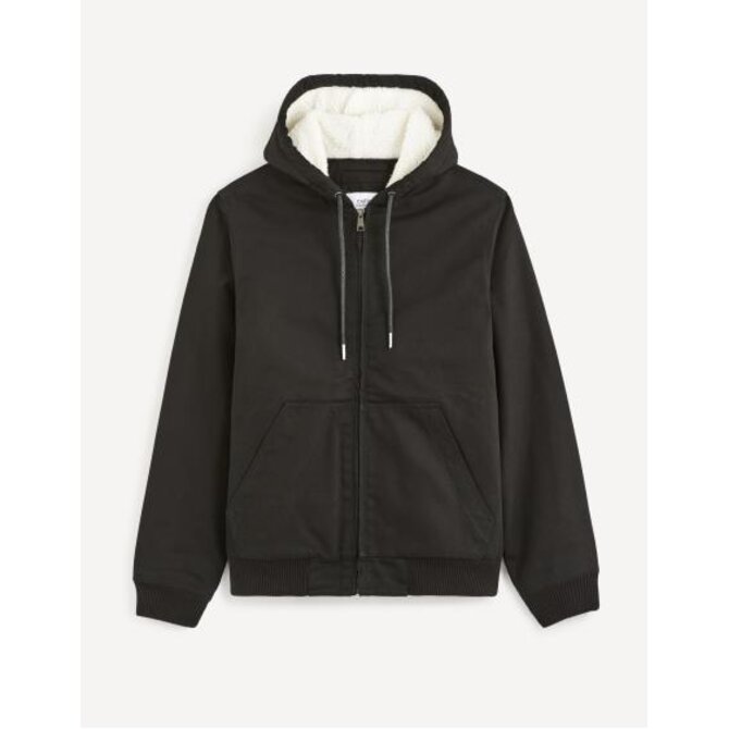 Bunda na zip Cuhoodie Černá, S