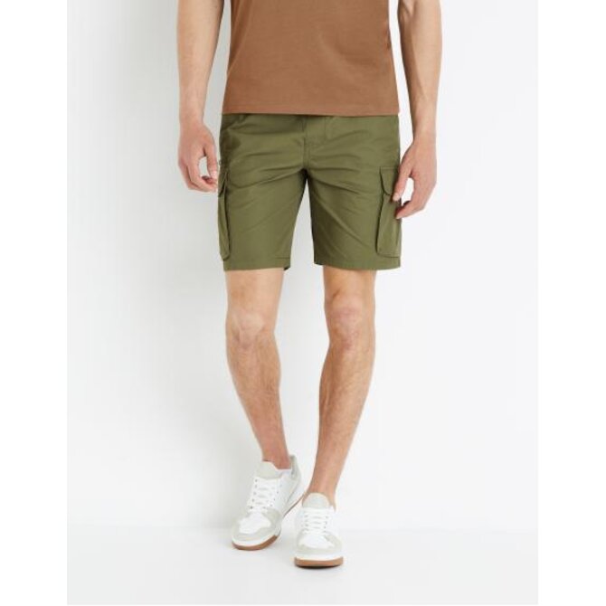 Plátěné kraťasy Fostopbm Khaki, S