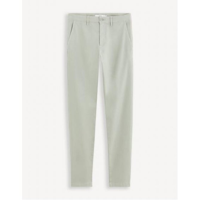 Kalhoty chino slim Tocharles Zelená, 44/34