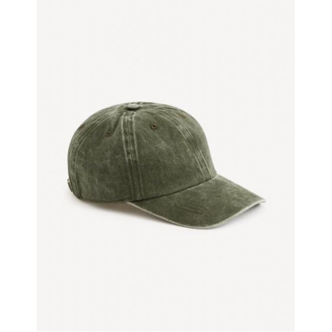 Džínová kšiltovka Gicapwash Khaki, onesize