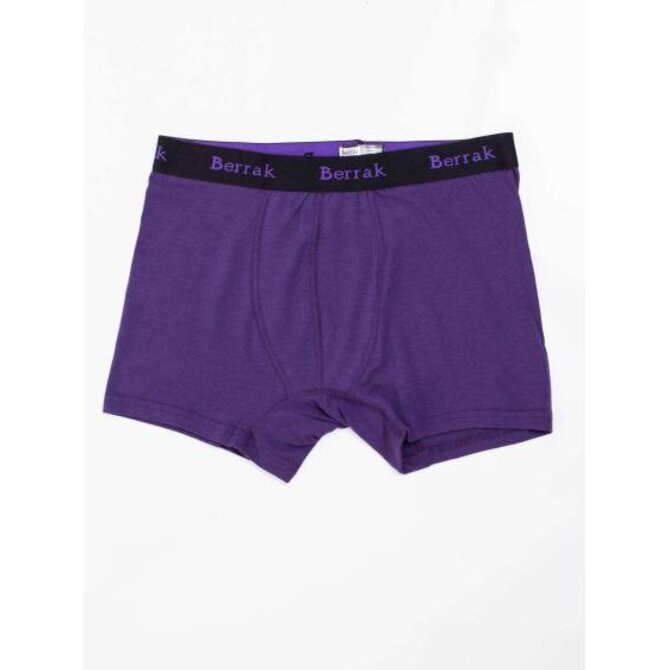 Fialové pánské boxerky Fialová, S
