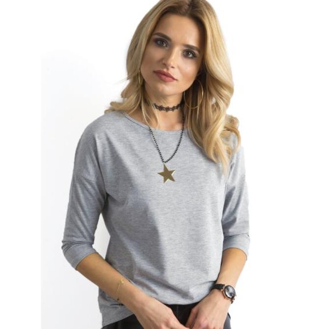 Dámská halenka APRIL šedá Šedá, XS