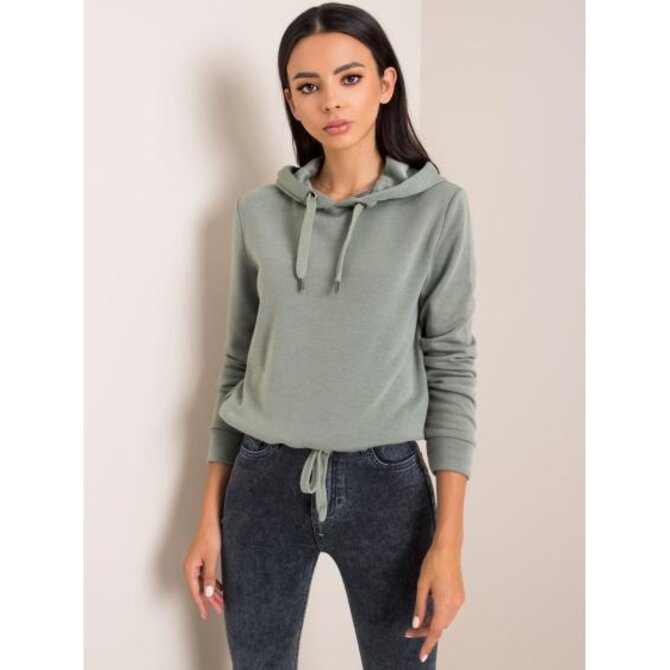 Dámská mikina Camille SUBLEVEL zelená Khaki, XL