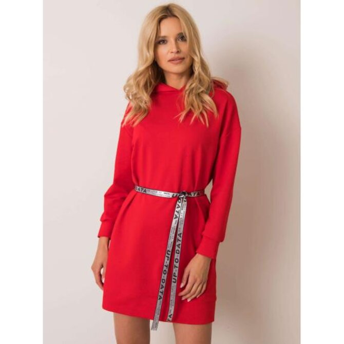 Dámské šaty NELLY červené Červená, L/XL