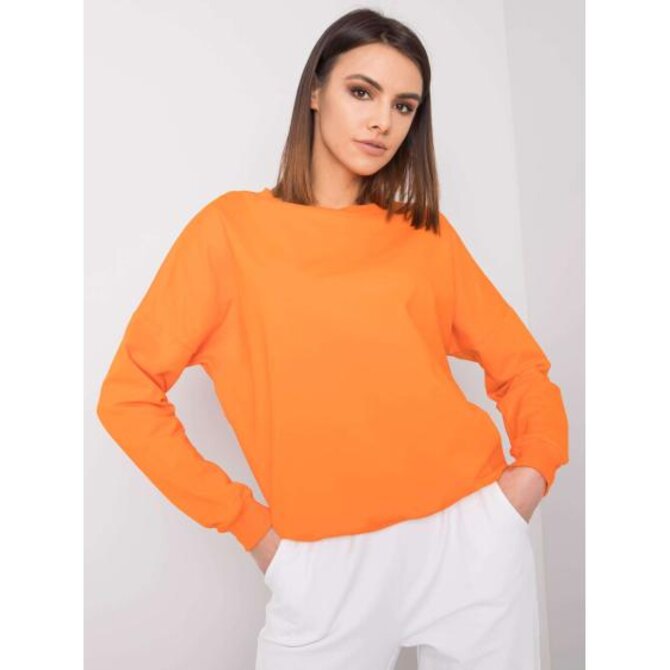 Dámská mikina Casilda RUE PARIS oranžová Oranžová, XL