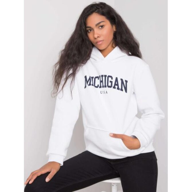 Dámská mikina Khianna RUE PARIS bílá Bílá, L/XL