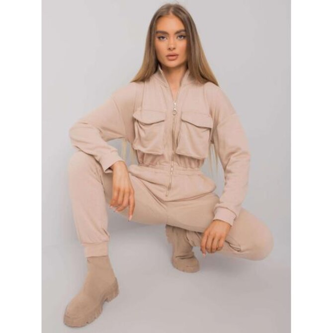 Dámský overal RAENA béžová Béžová, L/XL