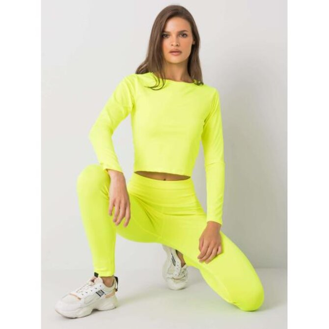 Dámská sada PATRICE fluo žluté Žlutá, L/XL