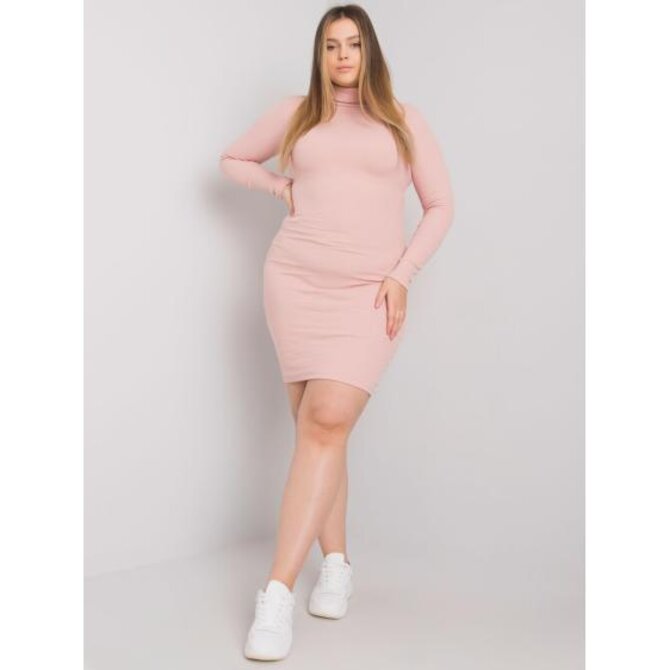 Dámské šaty Livia RUE PARIS světle růžové Růžová, L/XL