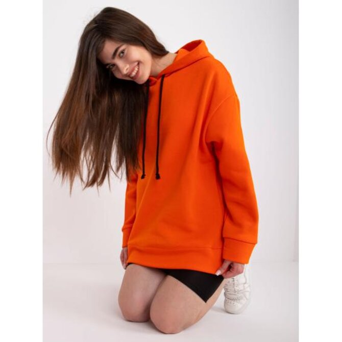 Dámská mikina s kapucí TENERIFE oranžová Vícebarevný, L/XL
