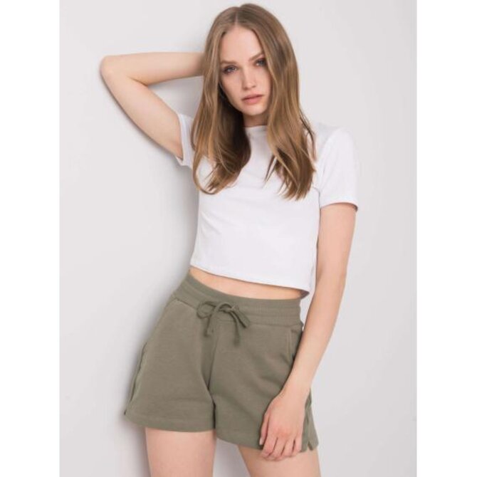 Dámské šortky bavlněné  Anastasie FOR FITNESS khaki Khaki, L