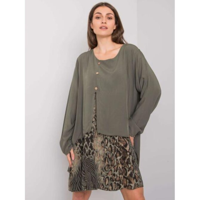 Dámské šaty GRACILYN khaki Khaki, Univerzální