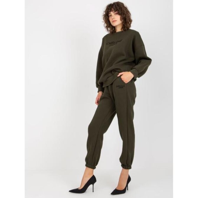 Dámská souprava s nápisy AIDA khaki Khaki, Univerzální