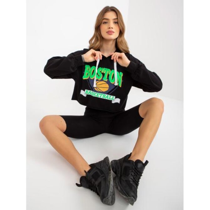 Dámský set sé šortkami DENISSE černý Černá, Univerzální