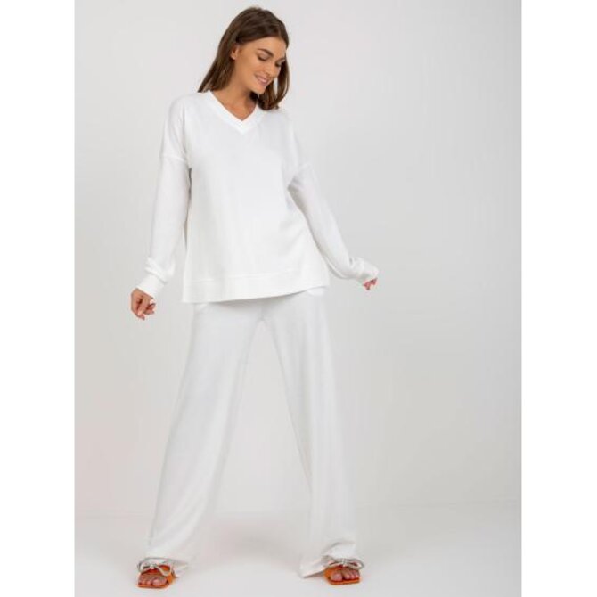 Dámský komplet s oversize střihem LENKA ecru Ecru, L/XL