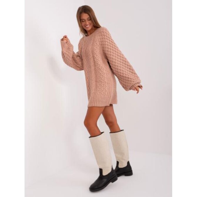 Dámské šaty v mini délce ABI růžové Růžová, Univerzální
