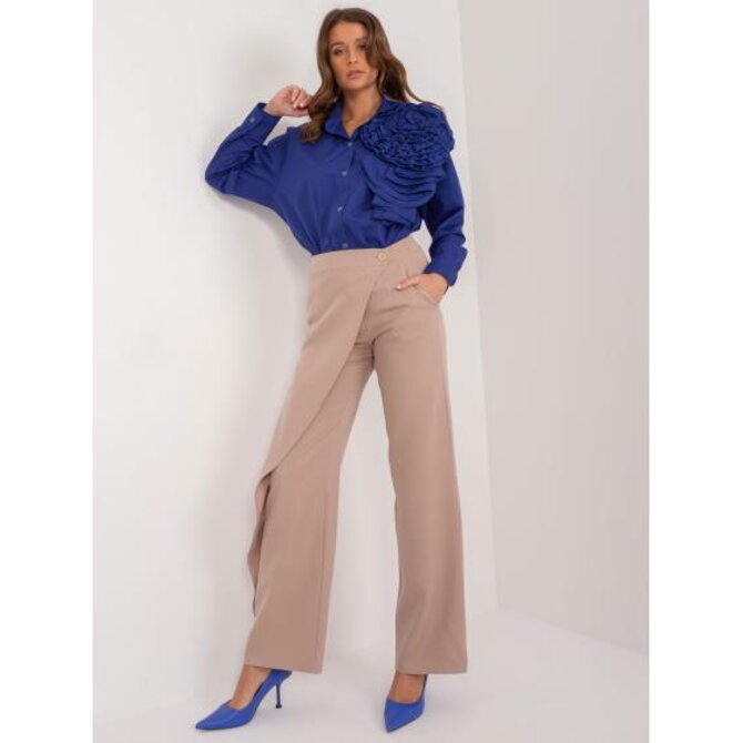 Dámská košile s aplikací kobaltově modrá