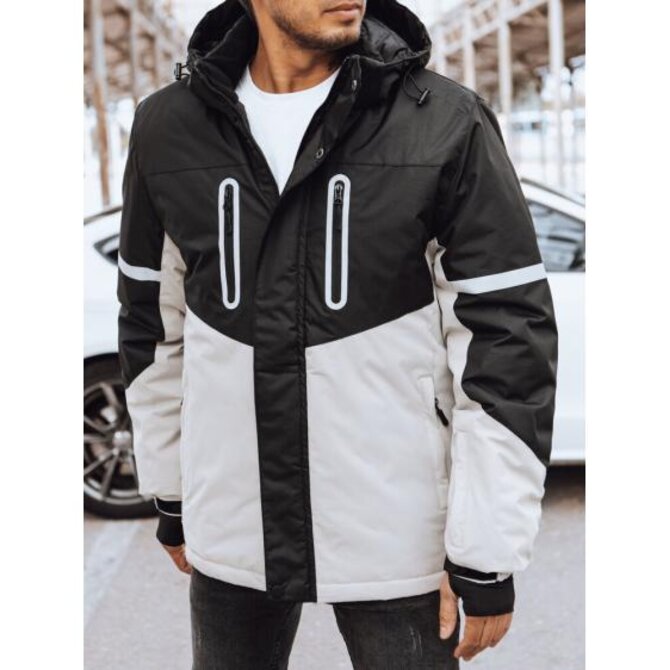 Pánská zimní lyžařská bunda MOUNT černá Černá, 3XL