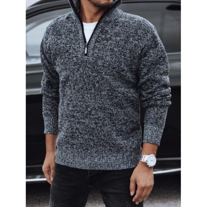 Pánský svetr MINOS tmavě šedý Břidlicová, 3XL