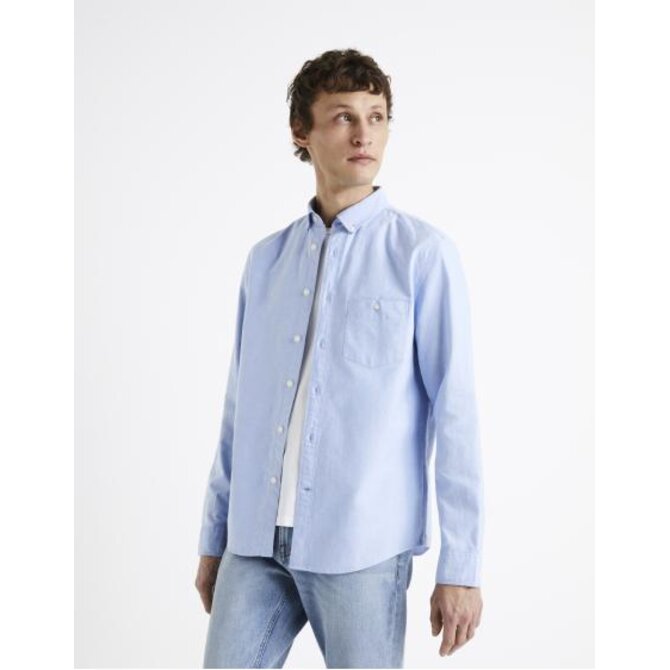 Košile oxford regular Daxford Modrá, L