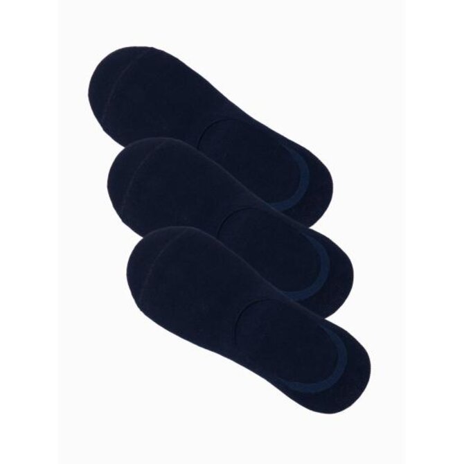 Pánské ponožky GEROGE námořnická modř 3-pack Modrá, Univerzální