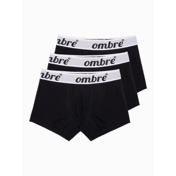 Pánské spodky JORDANA černé 3-pack Černá, XXL