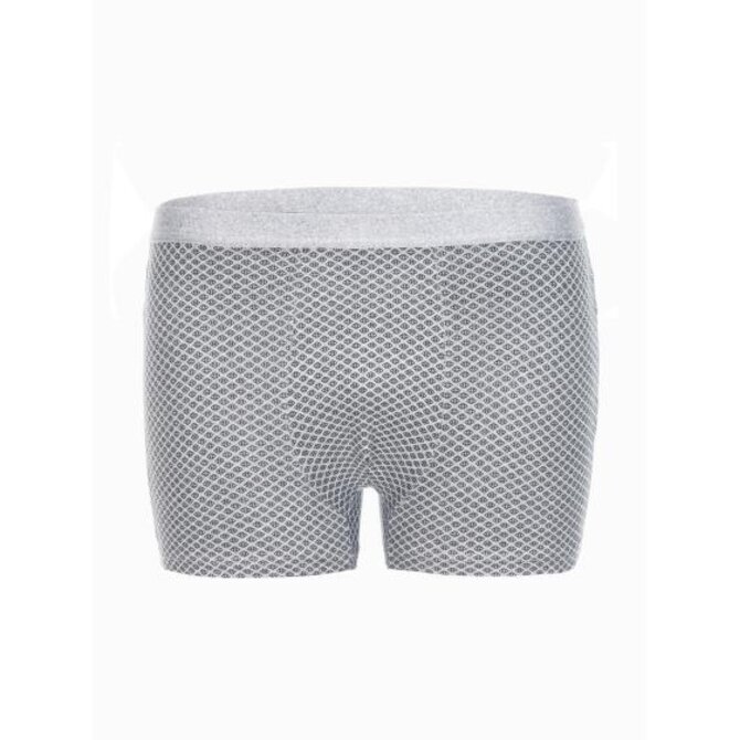 Pánské boxerky U471 šedé Šedá, 3XL