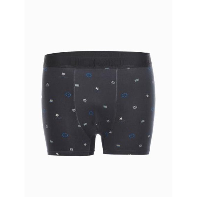 Pánské boxerky U473 tmavě šedé Tmavě šedá, XXL