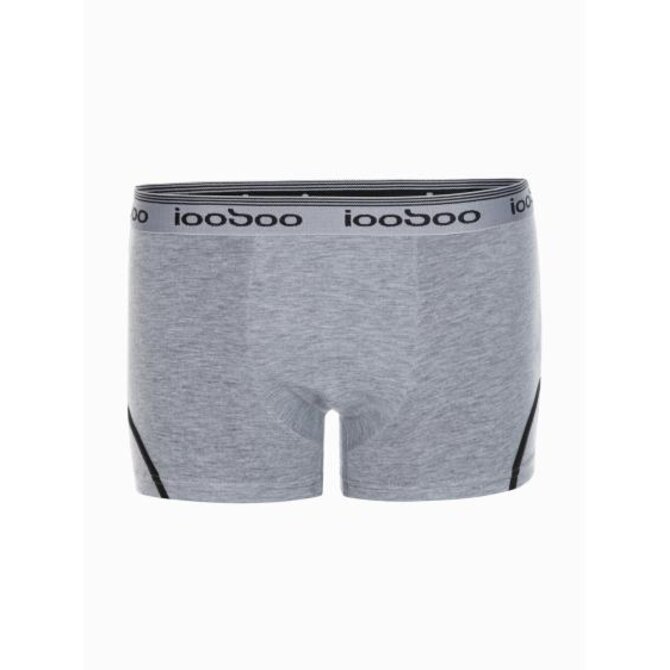 Pánské boxerky U478 šedé Šedá, 3XL