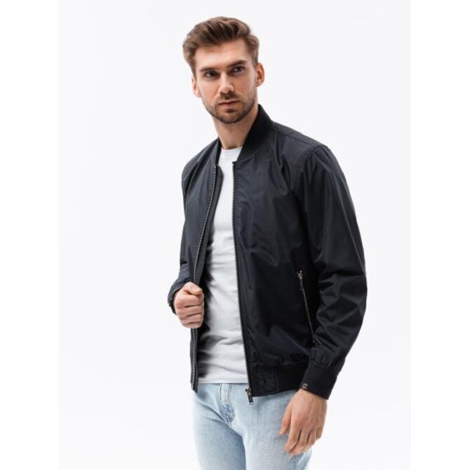 Pánská bunda bomber RUBEN černá Černá, XL