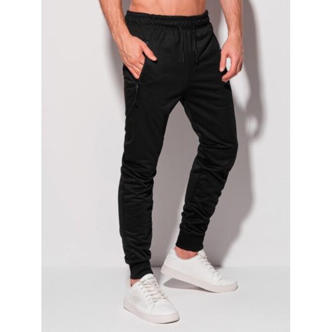Pánské tepláky WRIGHT černé Černá, XL/XXL