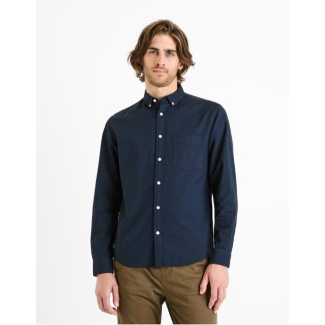 Košile oxford regular Daxford Modrá, S