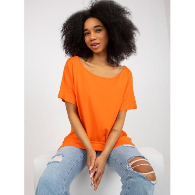Dámská halenka oversize SVATA oranžová Oranžová, Univerzální