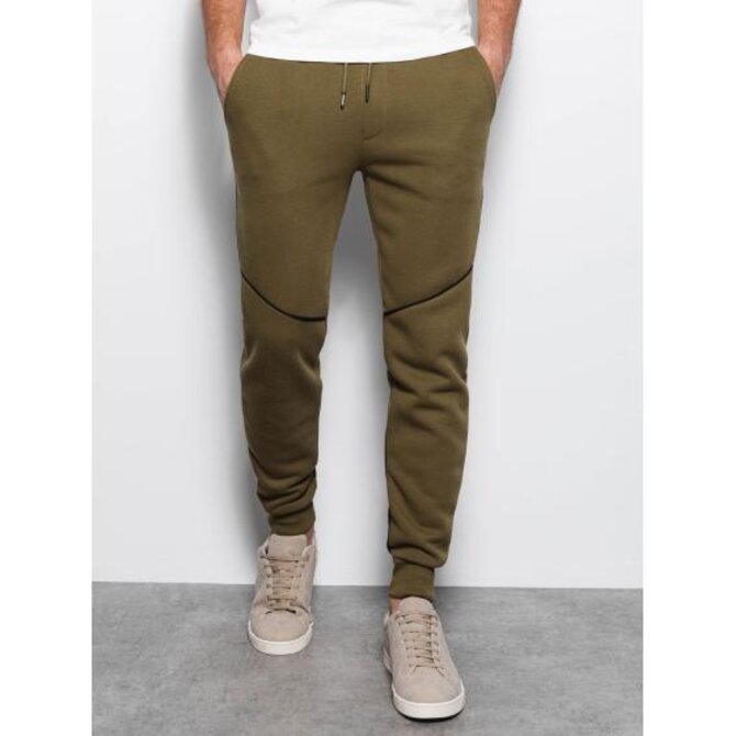 Pánské tepláky V4 khaki Khaki, XL