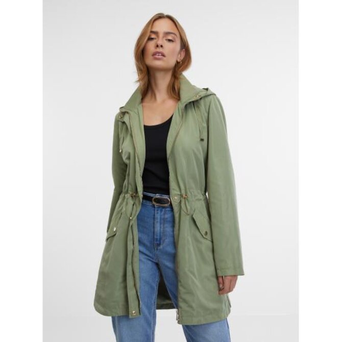 Khaki dámská nepromokavá bunda Khaki, 36