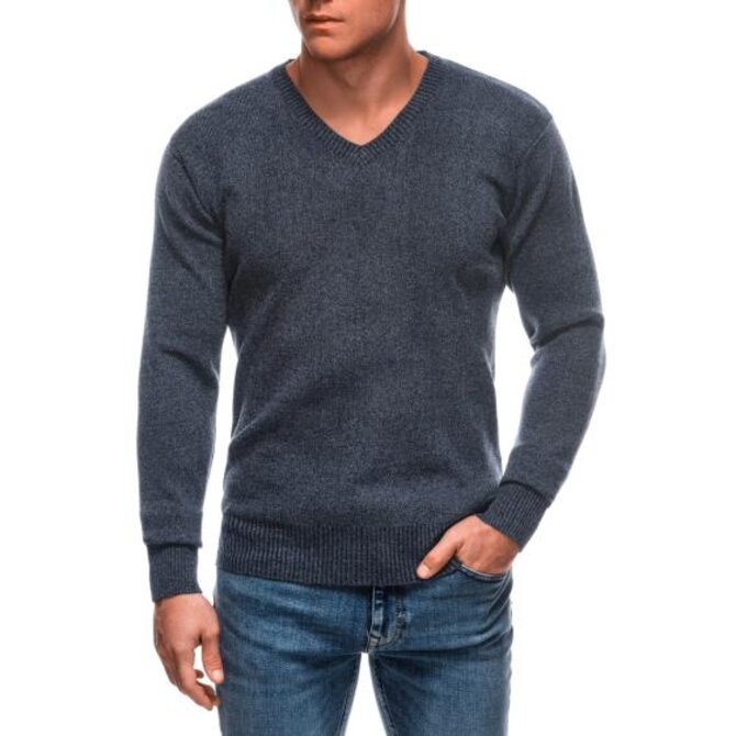 Pánský svetr E246 - tmavě modrý Námořnická modrá, XXL/3XL