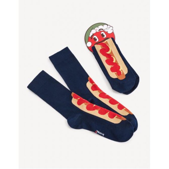 Ponožky Hot Dog Tmavě m Modrá, tu