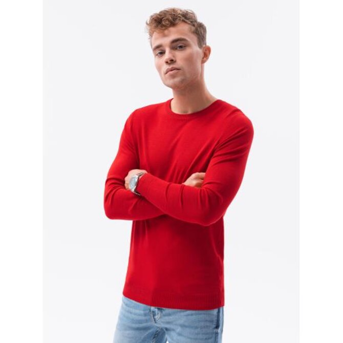 Pánský svetr JIMMY červený Červená, M