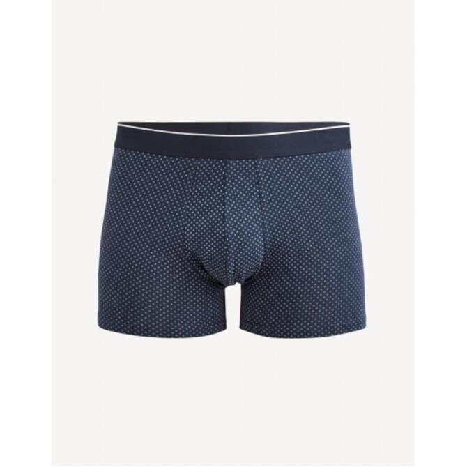 Vzorované boxerky Mitch Modrá, L