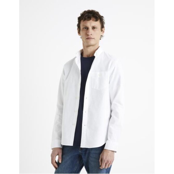Košile oxford regular Daxford Bílá, S