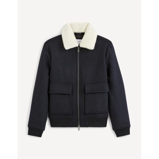 Bunda bomber na zip Cuaviator Modrá, XL