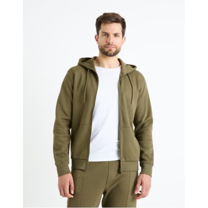 Mikina s kapucí Fepiquet Khaki, S