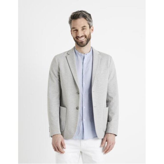 Úpletový blazer Dujess1 Šedá, L