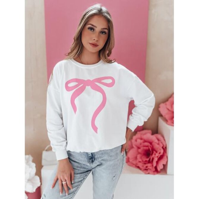 Dámská mikina oversize SOFTTIE bílá Bílá, Univerzální