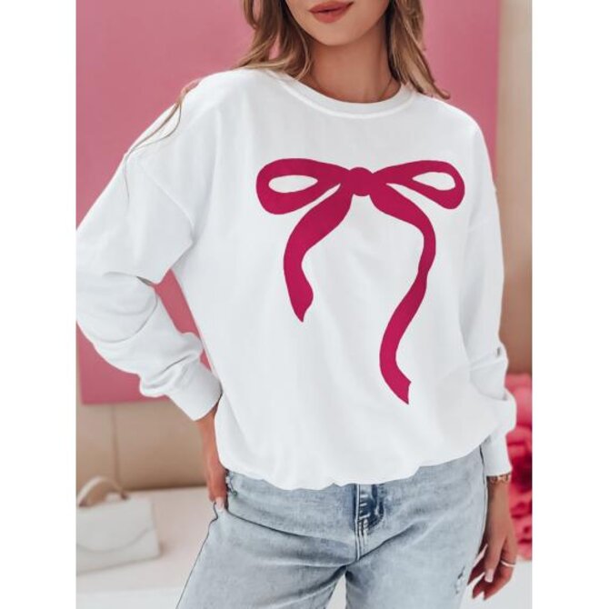 Dámská mikina oversize SOFTTIE bílá Bílá, Univerzální