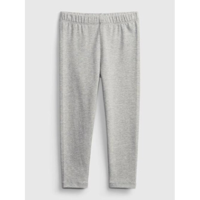 Dětské legíny organic basic Šedá, 2YRS