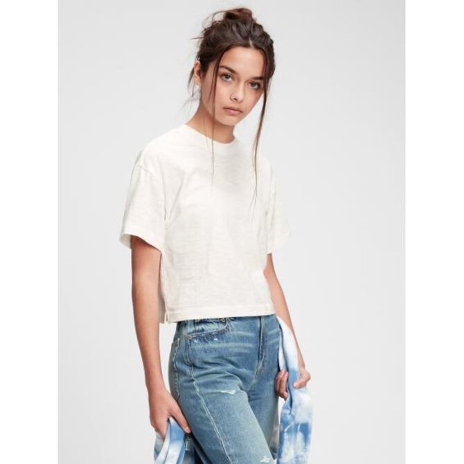 Teen tričko 100% organic cotton Bílá, M