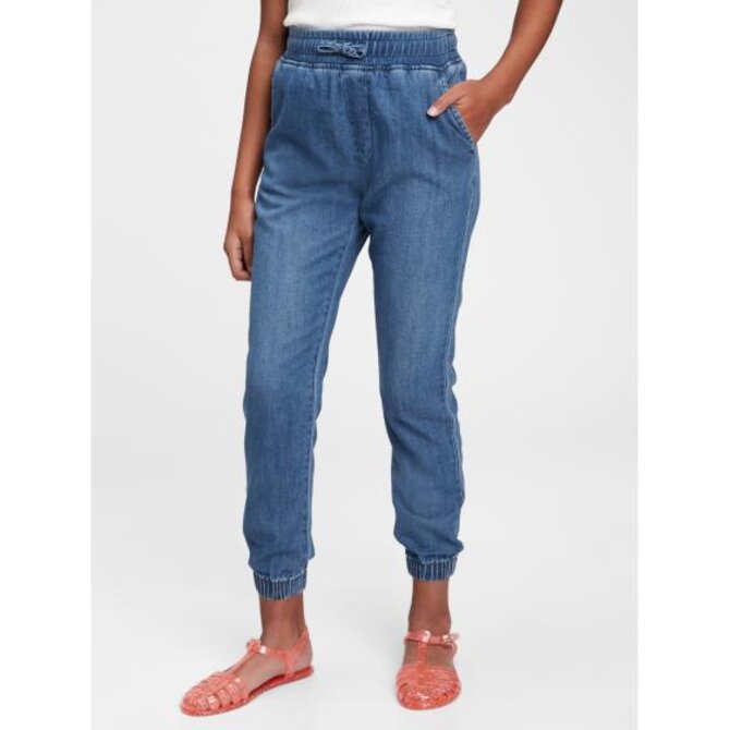 Dětské džíny joggers Modrá, XS